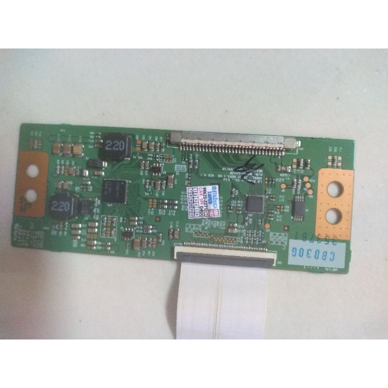 m placa tcon LG mod 32lb550b cód 6870c_0442b