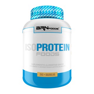 Whey Protein Iso Protein Foods 2kg - BRNFOODS Suplemento para ganho de massa muscular