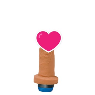 Penis Prótese com Vibrador à prova dágua 10cm em Oferta na Shopee