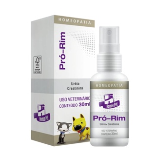 Pro Rim Trata Problemas Renais (Rins) Cães E Gatos Homeopet em Oferta na Shopee