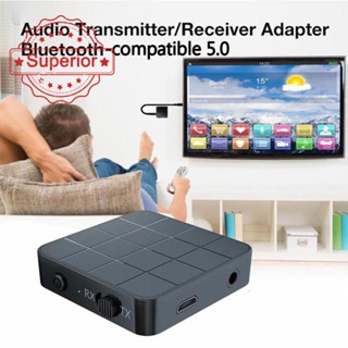 Receptor De Áudio Bluetooth 5.0 Dois Em Um Adaptador De Alto-Falante De Carro TV S7T1