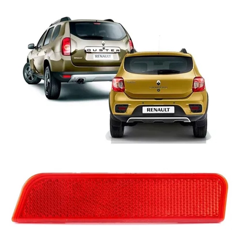 Refletor Parachoque Duster 2010 2014 Sandero Stepway 15 2016