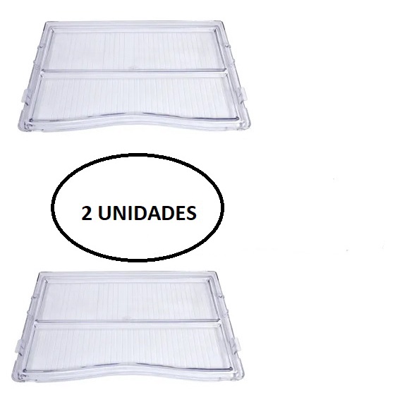 Kit 2 Prateleira Dc45 Dc46 Dc47 Dc48 Dc49a Electrolux - 2 UNIDADES