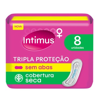 Kit 10 Absorventes Intimus Gel Malha Seca Sem Abas C/ 8.