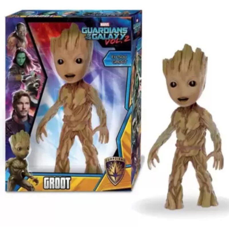 Boneco Groot Guardiões da Galáxia Series 45cm Marvel Mimo