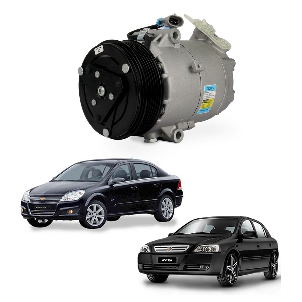 Compressor de Ar Condicionado Astra Vectra GM CS20032 5PK Original Delphi Novo