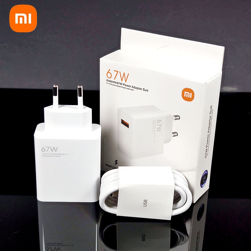 Carregador Xiaomi 67W Cabo De Dados Turbo Original Ue 6A Adequado Para 12 11 10 9 Redmi Nota 10 11s 11 Poco X4 X3 M3 M4