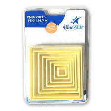Kit Cortador Quadrado -8 Peças (Blue Star)// em Oferta na Shopee