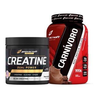 Creatina Dual Power 150g + Carnívoro Beef Protein Bodyaction