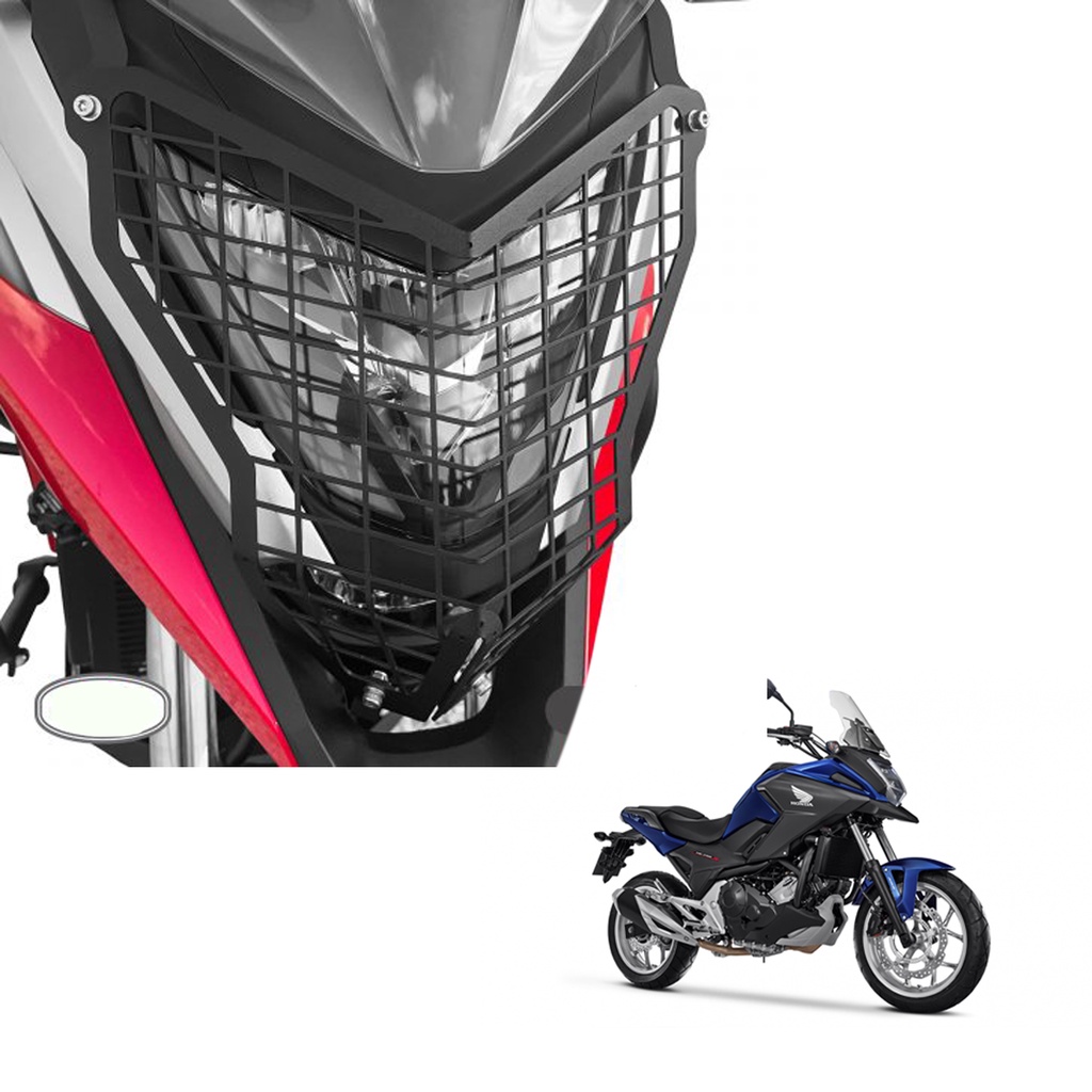 Protetor de Farol Aço Carbono Honda Nc 750x 2022 a 2025 - Scam
