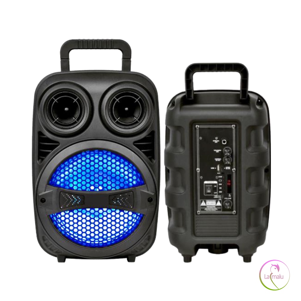Caixa de Som Portátil Amplificada BRAZIL-PC 180W TRS-08-10P