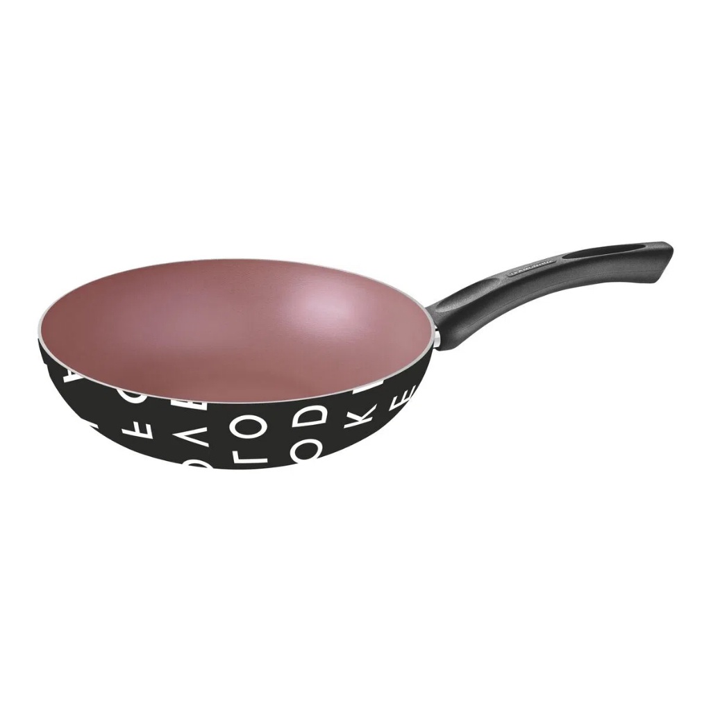 Frigideira Funda My Lovely Rosa 24cm 2,2 Litros Frigideira Funda Tramontina My Lovely Kitchen