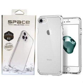 Capa Capinha Case Clear Space Compativel Com iPhone SE 2020 2a Geracao - Nao Amarela