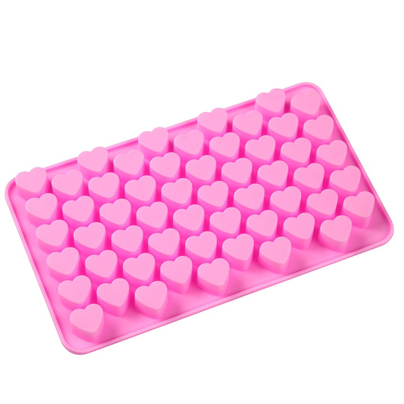 Molde Silicone Coração para Chocolate Sabonete Resina C02 em Oferta na Shopee