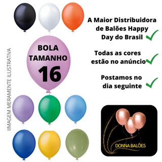 Bexiga Bola de Festa 16 Polegadas Lisa 10 Unidades Arco Desconstruído em Oferta na Shopee