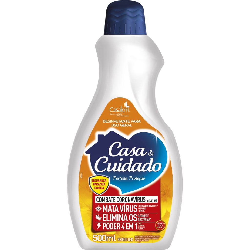Desinfetante Casa & Cuidado 500ml Perfeita Proteção | Shopee Brasil