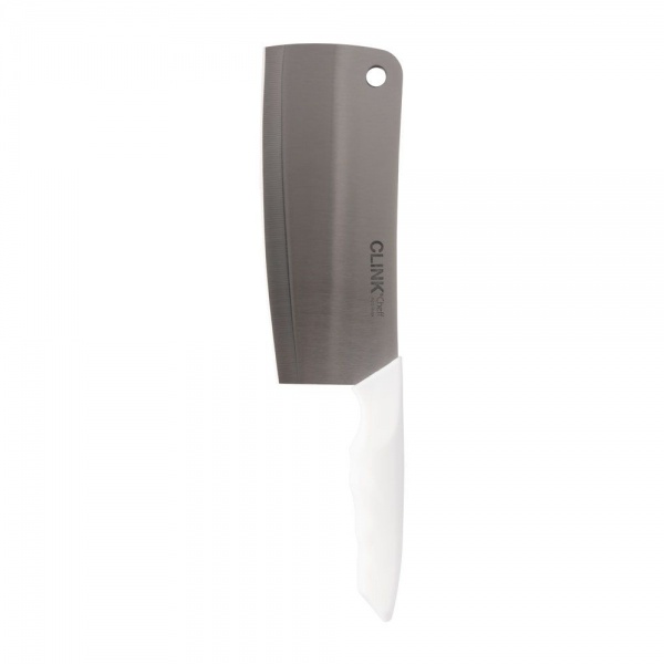 Faca Cutelo Machadinha Aço Inox para Açougueiro Churrasco 7 Polegadas Profissional