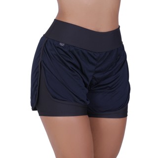 Short Feminino Caminhada Marinho St Madame