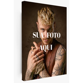 Quadro Decorativo PERSONALIZADO SUA FOTO, em tela grande 60X40CM  Não é adsivo, tecido sintetico