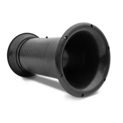 Aero Duto Profissional 4 Polegadas Preto