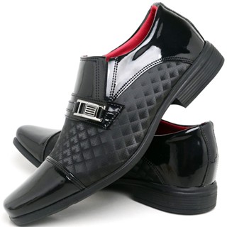 Sapato Social Dubuy Masculino Brilho Verniz 838FG