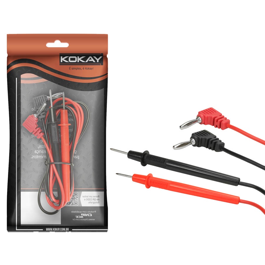 Ponto De Prova Universal Conector 90 Graus Profissional