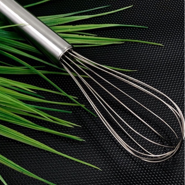 Fue Batedor De ovos Claras Massas Preparo de Sobremesas Bolos E Molhos Fue Inox Reforçado 22cm