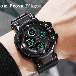 Relógios Masculinos Xinjia G Sport Shock Barato Digital Militar Com Caixinha Original Prova Da Agua