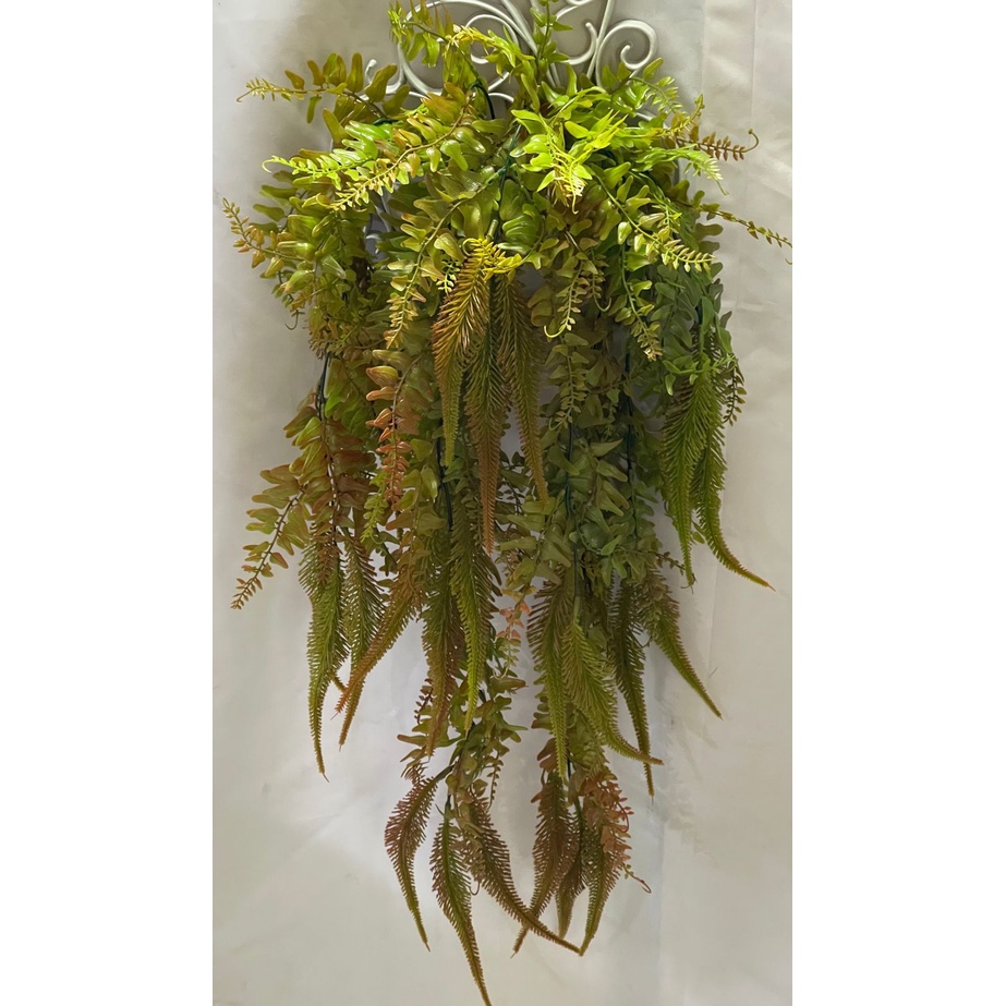 Cascata de Folhagem NOVA (Tipo trigo) em Oferta na Shopee