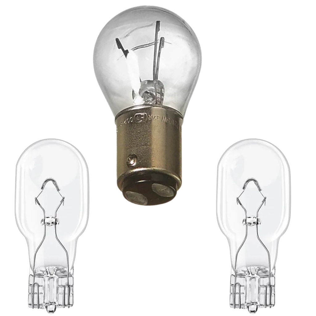 Kit Lâmpada Lanterna + Lâmpada Pisca Amassada Biz 100 Pop 100