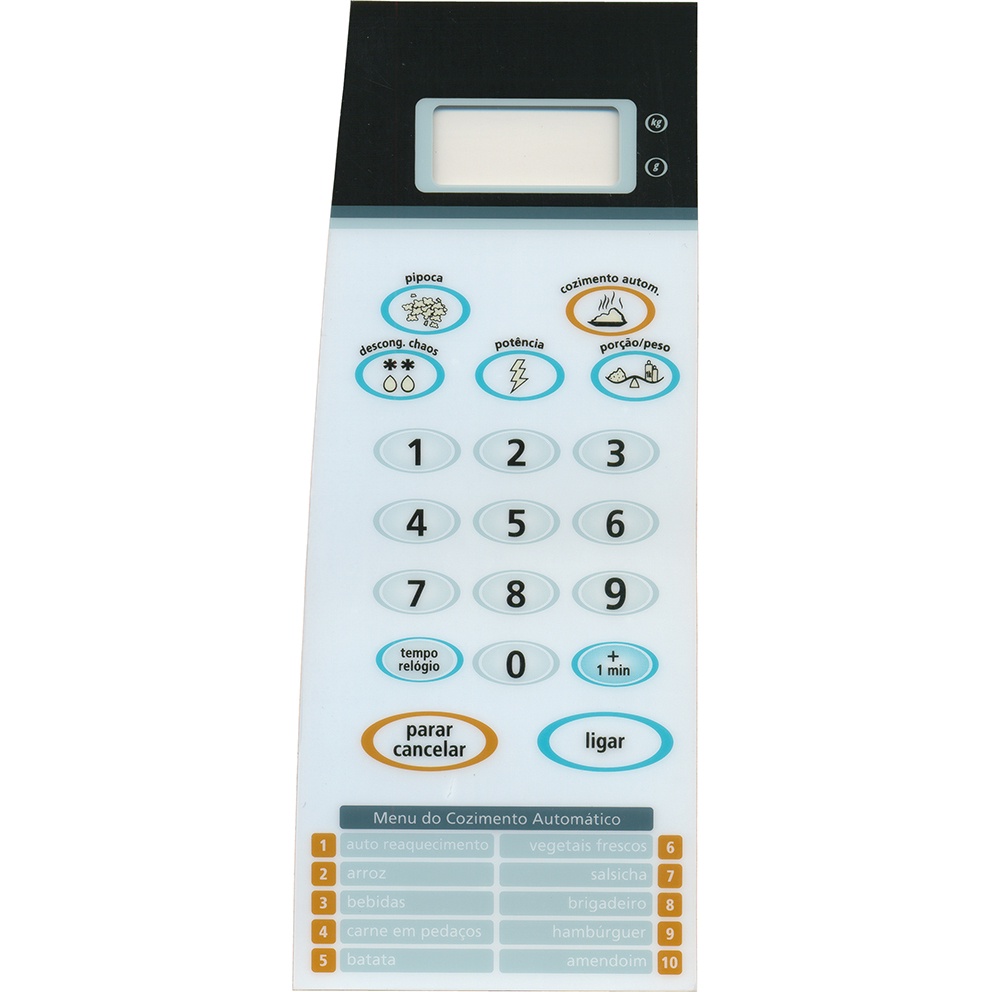 Teclado Membrana para Forno PANASONIC NN-S55 / S55