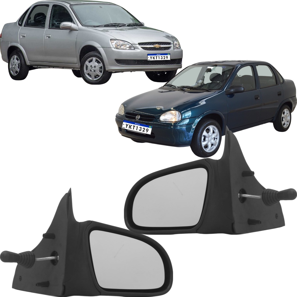Par Retrovisor Codisa Corsa, Classic, Sedan, SW e Picape