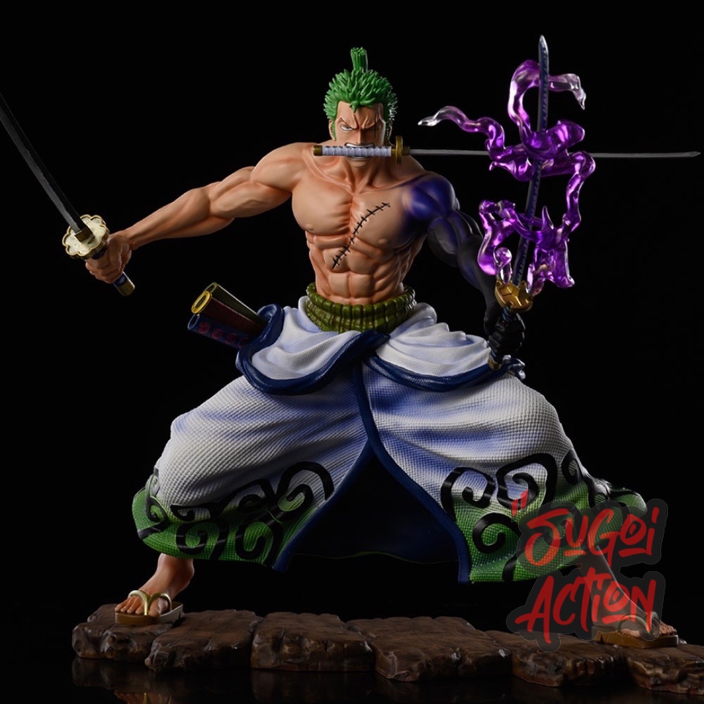 Boneco Roronoa Zoro Anime One Piece Action Figure | Shopee Brasil