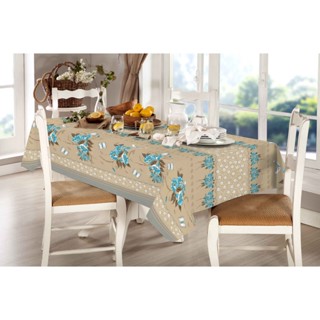 Toalha De Mesa 3 metros 8 Lugares Cadeiras Tecido Linhão Corrida Algodão  Luxo Várias Estampas e Natal | Shopee Brasil