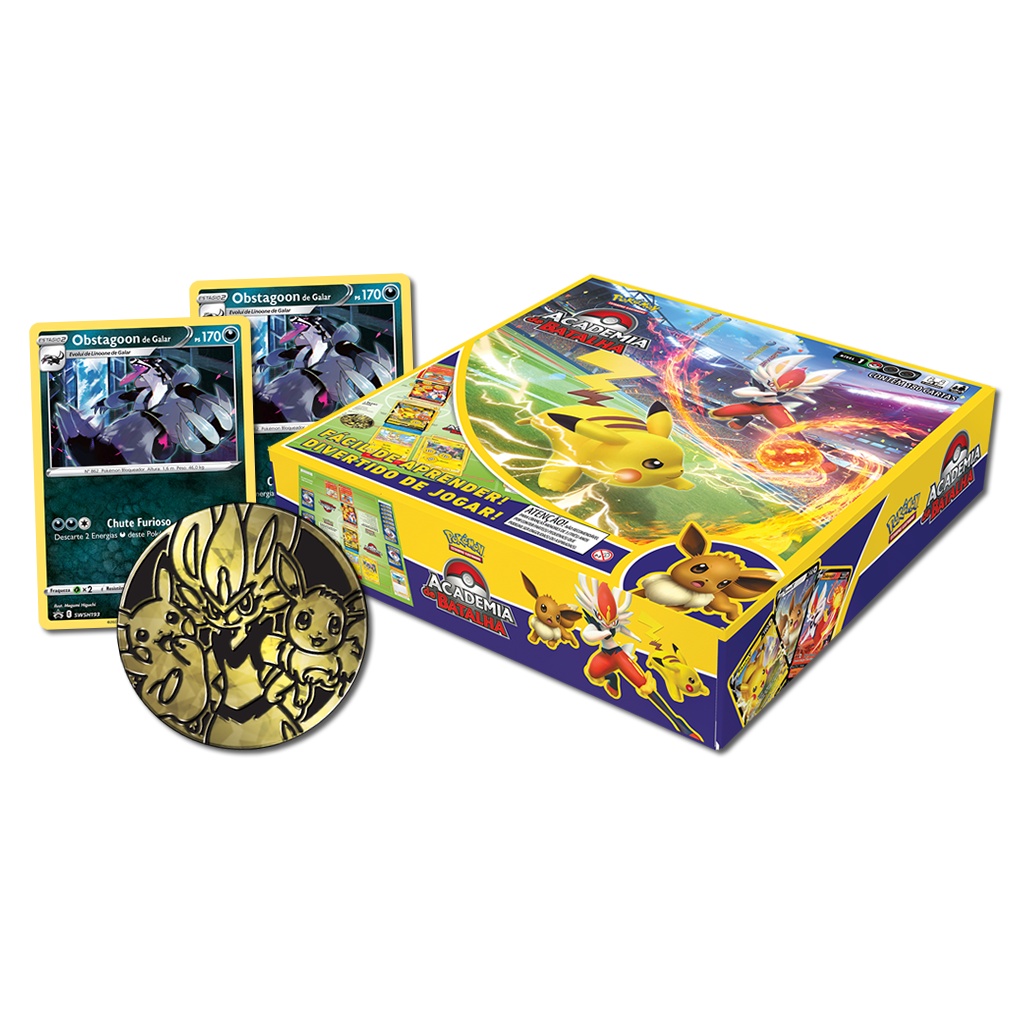 Pokemon BOX Batalha de Liga Zacian Copag 85641 – Starhouse Mega Store