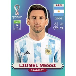 Figurinha LIONEL MESSI COPA CATAR 2022