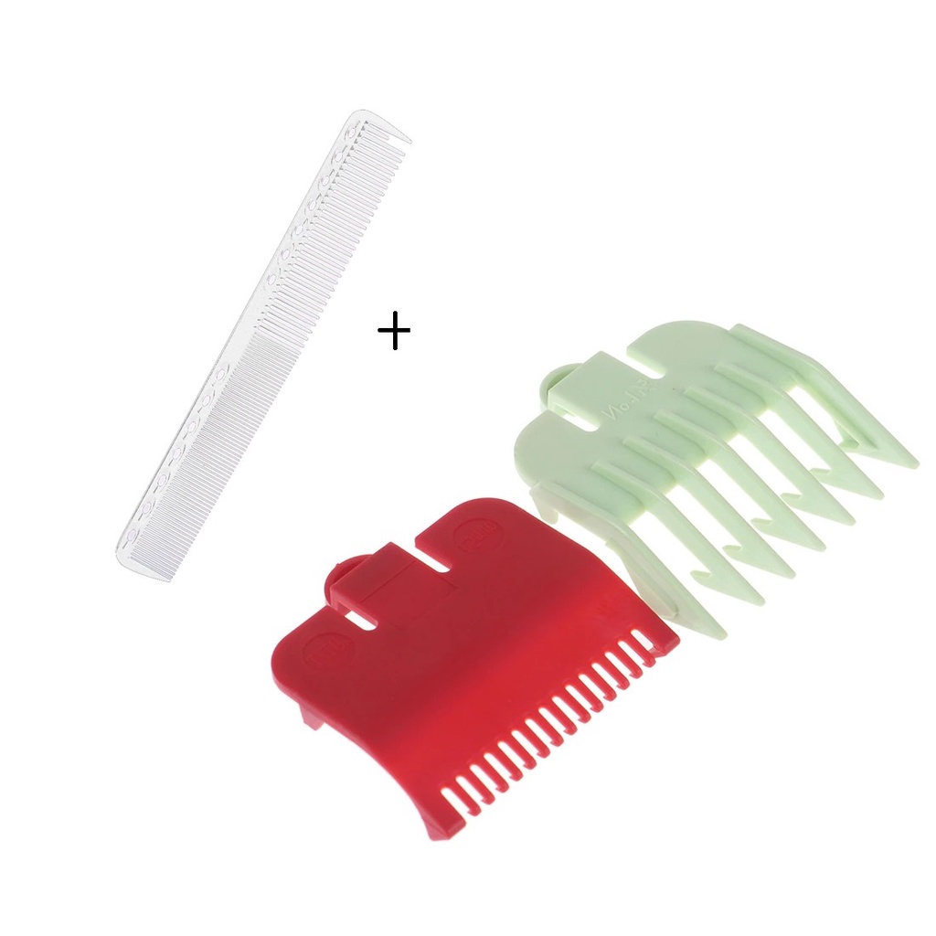 KIT PENTE DE CORTE ANTI ESTATICO + PENTE DE DISFARCE BARBEIRO DEGRADE