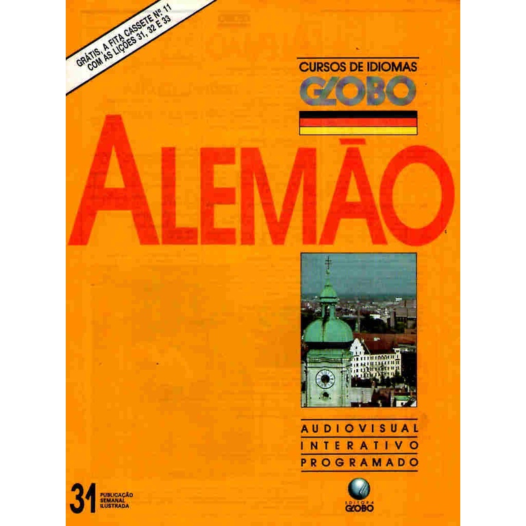 Fascículo Curso De Idiomas Globo Alemão 31