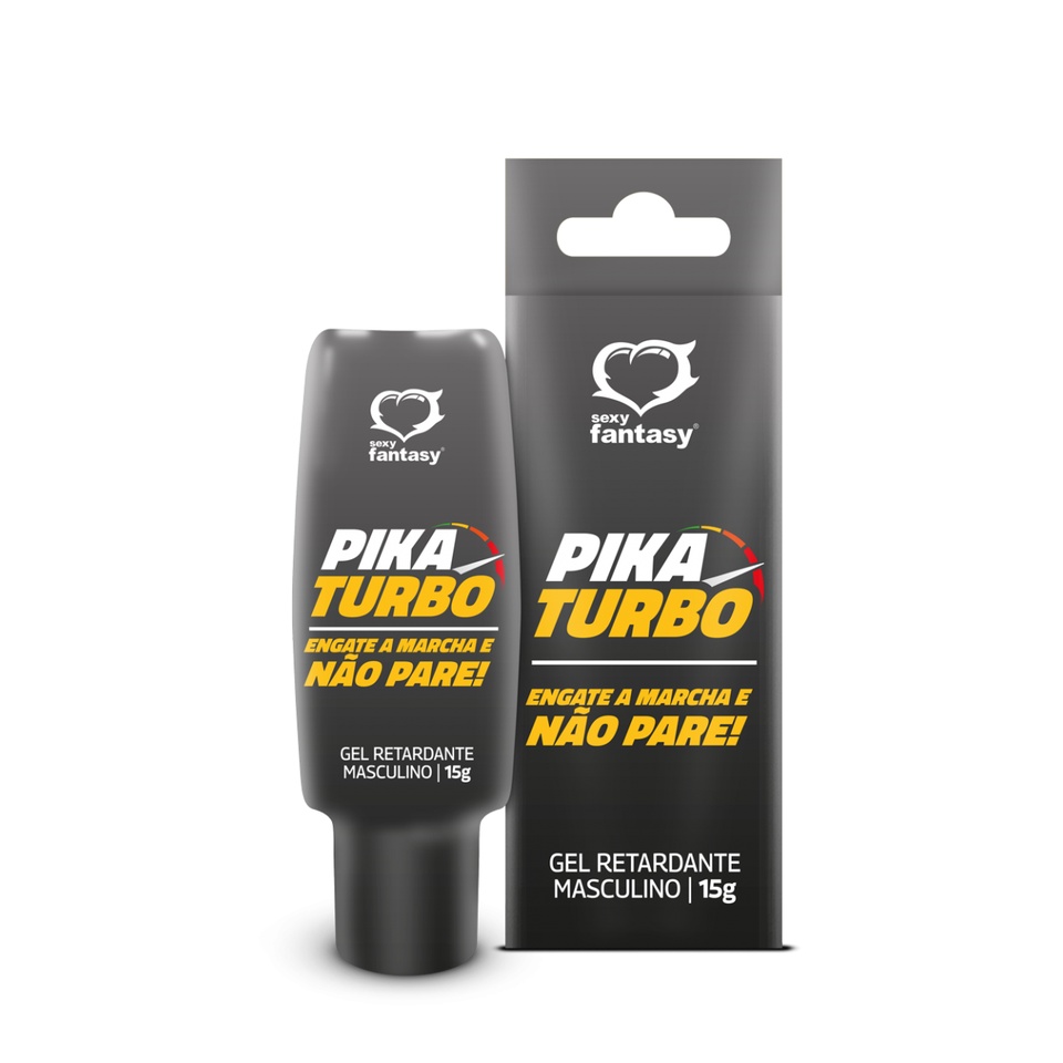 Pika Turbo Gel Retardante Prolongador De Ereção Sexy Fantasy Sex Shop Shopee Brasil