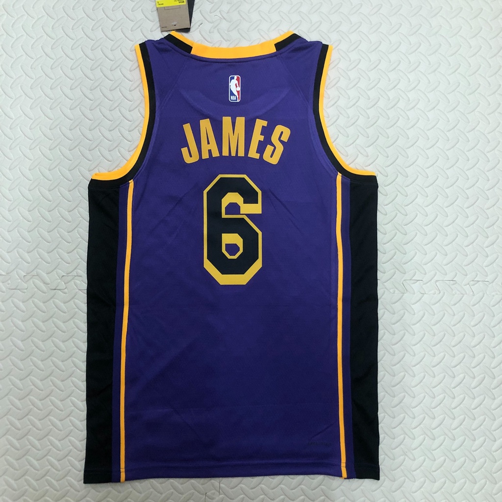 LEBRON JAMES LAKERS STATEMENT EDITION 2020 NBA SWINGMAN JERSEY CV9481 513