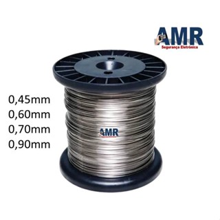 Bobina Fio De Aço Inox Para Cerca Elétrica, Arame Carretel 0,45mm 0,60mm 0,70mm 0,90mm