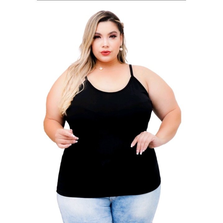 Regatas Básicas Plus Size para Looks Deslumbrantes em Qualquer Ocasião - G1 ao G5