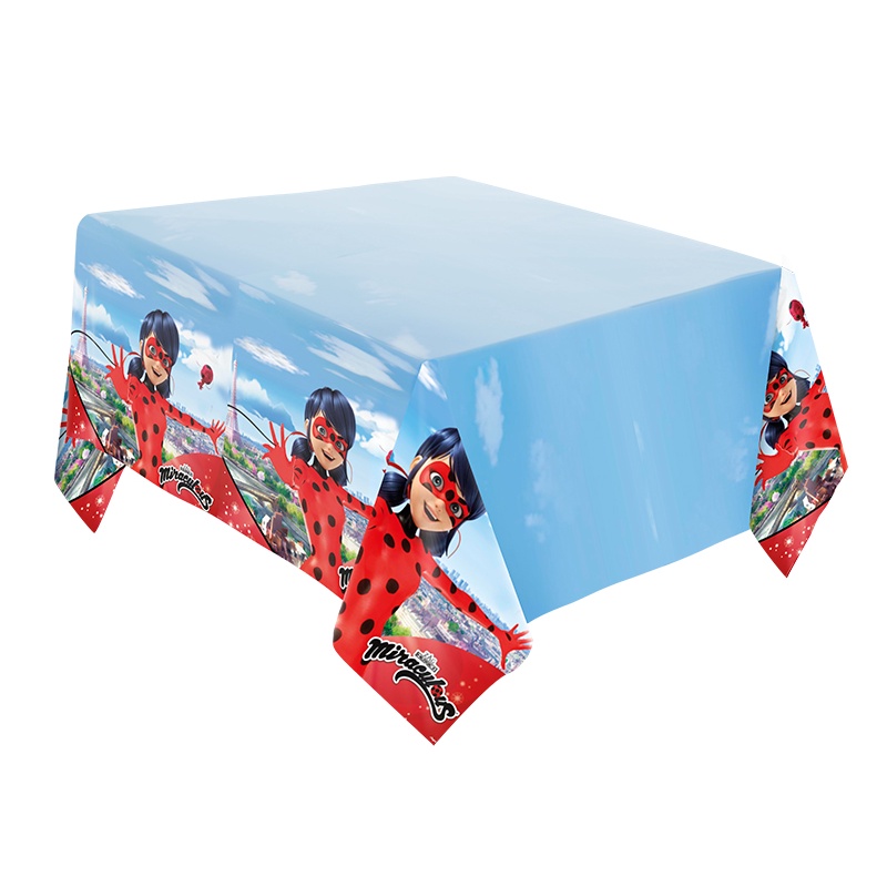 Toalha de Papel 120x220 cm Festa Ladybug 01 un Regina Festas - Inspire sua Festa Loja