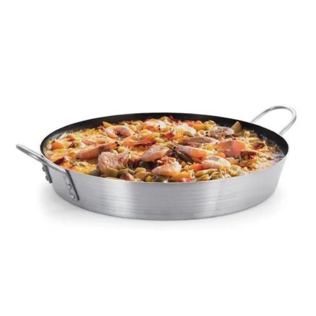 Frigideira Yakisoba Wok Tacho Paella  Antiaderente Teflon Grande 45 Cm
