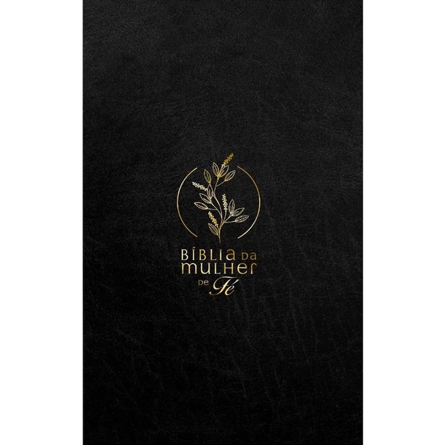 Bíblia da Mulher de Fé | NVI | Letra Normal | Couro Soft | Preta - Books & Magazines