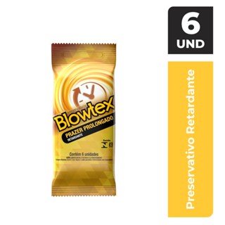 Preservativo Blowtex Retardante 6 Unidades