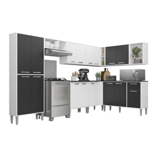Cozinha Completa c/ Armário e Balcão Xangai Soul Multimóveis