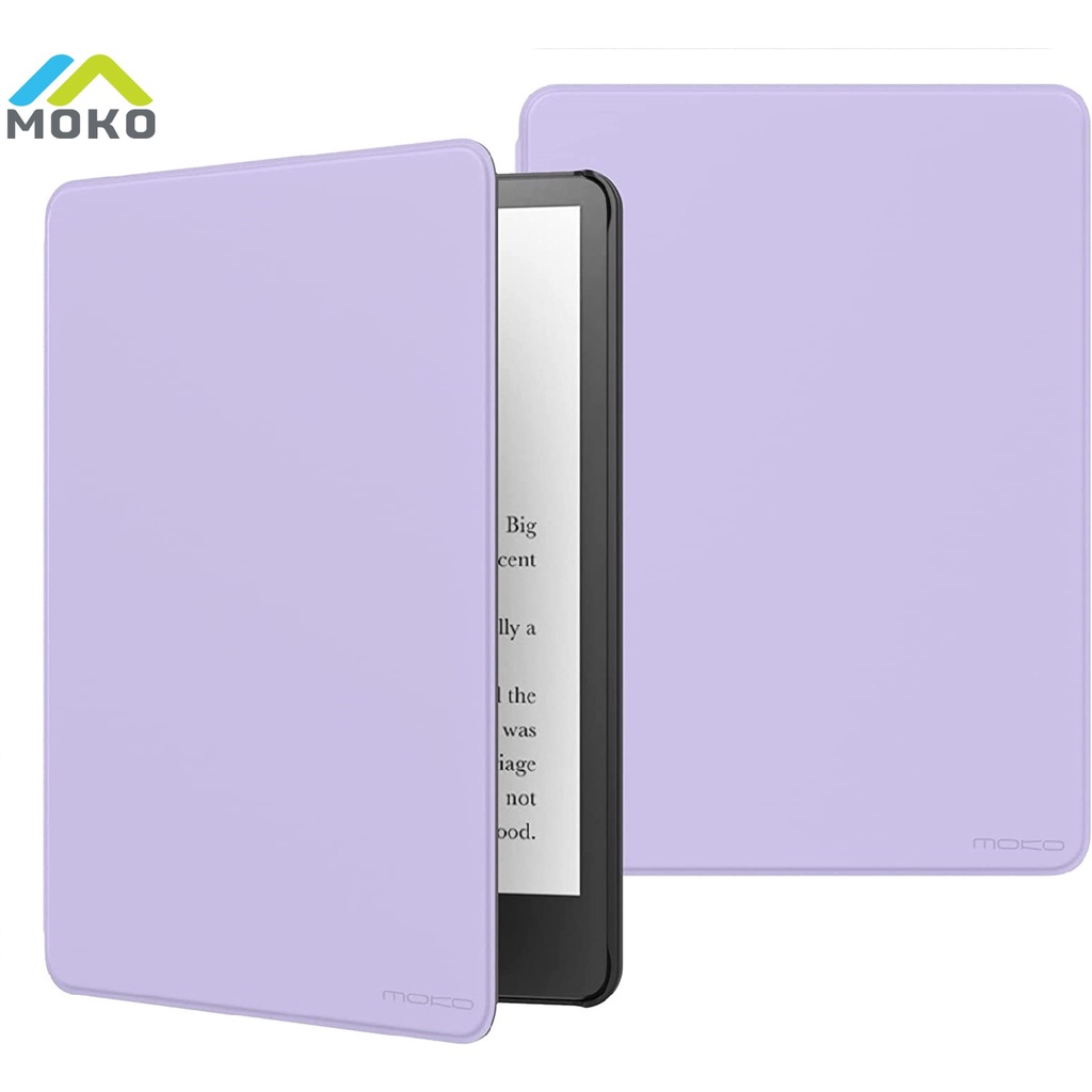 MoKo Case Fits 6.8 " Kindle Paperwhite 11a Geração 2021 E Edição De Assinatura De Papel Branco , Capa De Concha Leve Com Acorde Automático/Sono