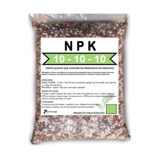 Adubo Fertilizante NPK 10.10.10 em Oferta na Shopee