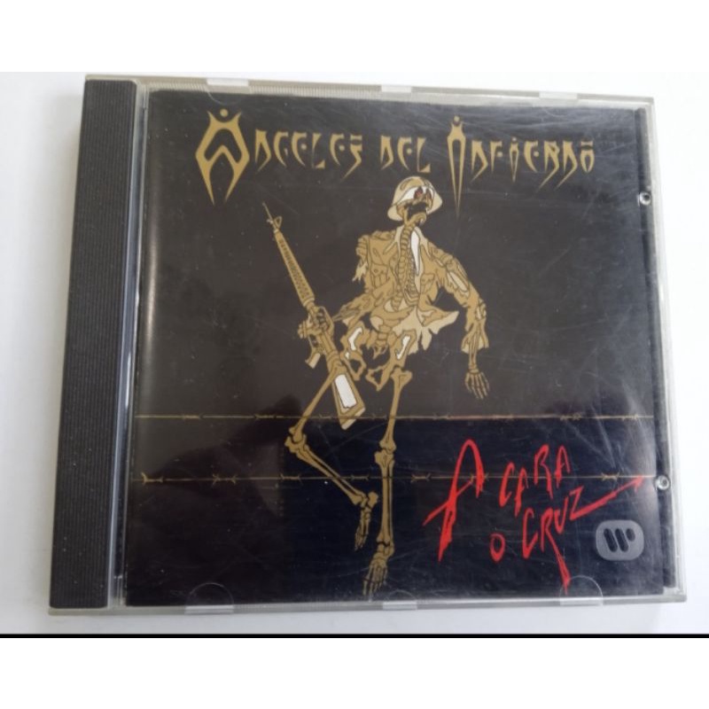 CD Angeles del infierno a cara o Cruz perfeito estado midia e capa importado